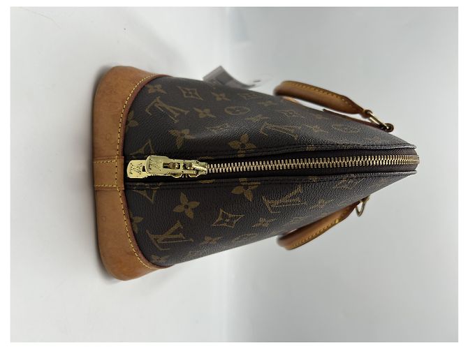 Louis Vuitton Alma Monogram Canvas PM Marrone - vista 3