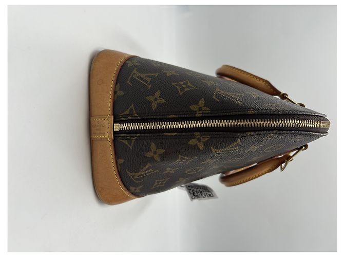 Louis Vuitton Alma Monogram Canvas PM Marrone - vista 4
