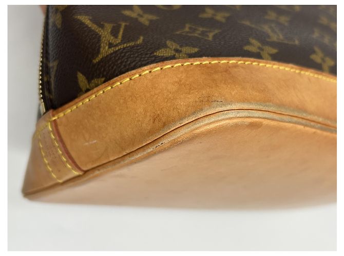 Louis Vuitton Alma Monogram Canvas PM Marrone - vista 7