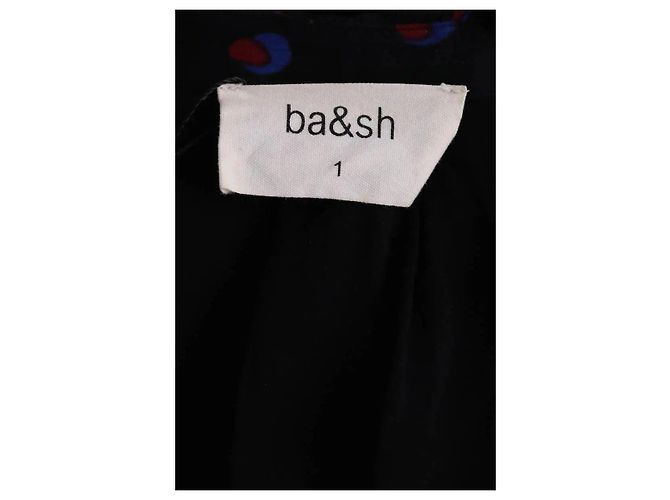 Vestido de viscosa negro Ba&Sh - vista 5