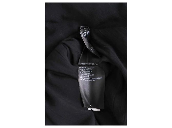 Vestido de viscosa negro Ba&Sh - vista 6