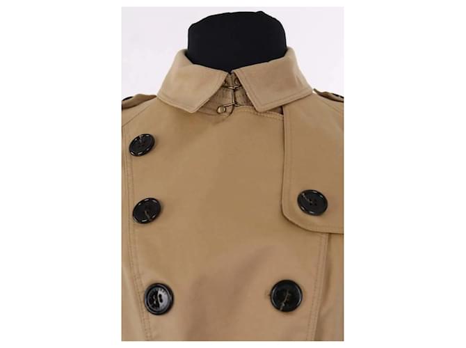 Gabardina Burberry beige de algodón - vista 2