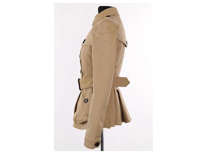 Gabardina Burberry beige de algodón - vista 3