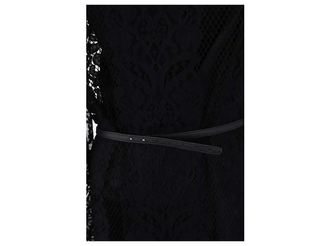 Schwarzes Kleid von Maje Größe L - Ansicht 5