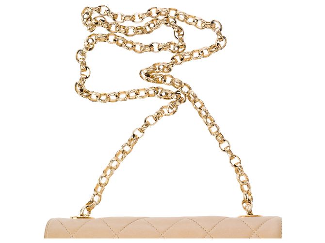 Borsa CHANEL in Pelle Beige - 103772 - vista 10