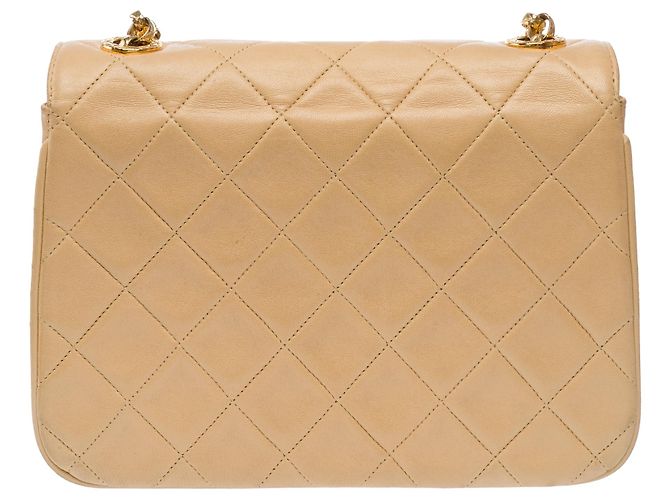 Borsa CHANEL in Pelle Beige - 103772 - vista 4