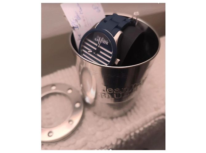 Orologio Jean Paul Gaultier Righe Blu e Bianche Bianco - vista 2