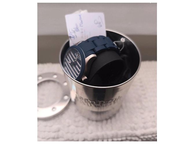 Orologio Jean Paul Gaultier Righe Blu e Bianche Bianco - vista 3