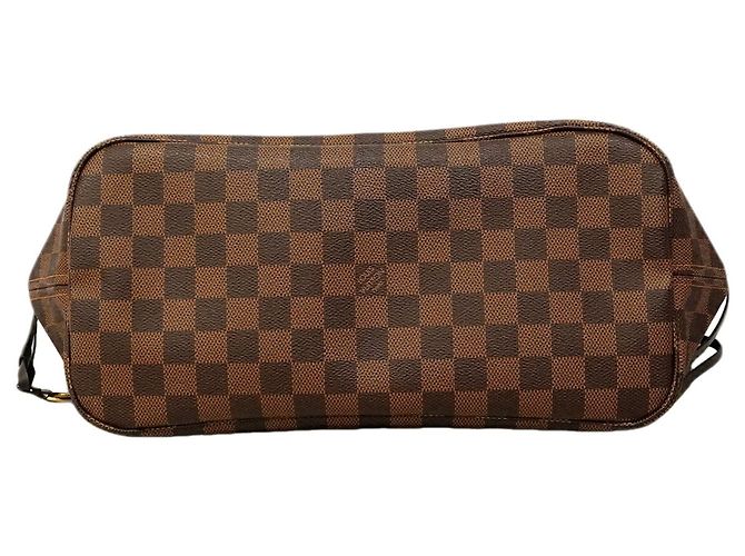 Borsa Tote Louis Vuitton Damier Neverfull MM Damier ebene - vista 3