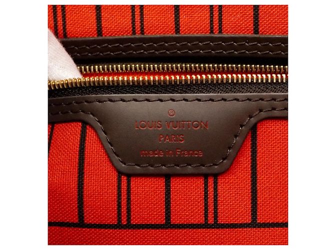 Borsa Tote Louis Vuitton Damier Neverfull MM Damier ebene - vista 5