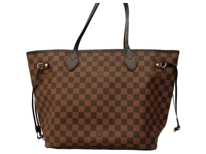 Borsa Tote Louis Vuitton Damier Neverfull MM Damier ebene - vista 9