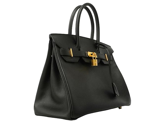 Hermès Borsa Hermes Birkin 30 Nero - vista 2