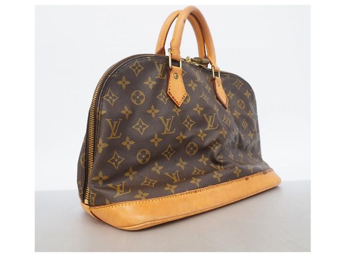 Borsa Louis Vuitton Alma Monogram Marrone - vista 2