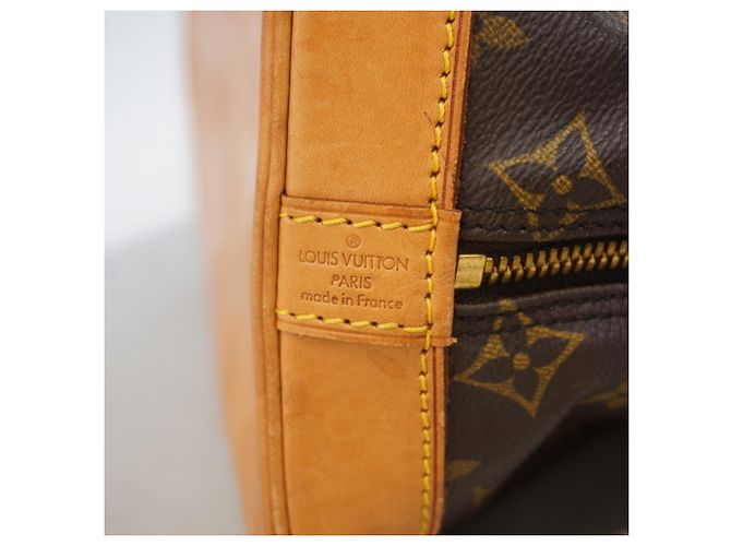 Borsa Louis Vuitton Alma Monogram Marrone - vista 5