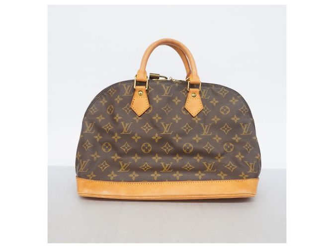 Borsa Louis Vuitton Alma Monogram Marrone - vista 9