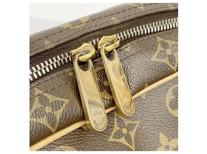 Borsa Louis Vuitton Monogram Manhattan GM Marrone - vista 9