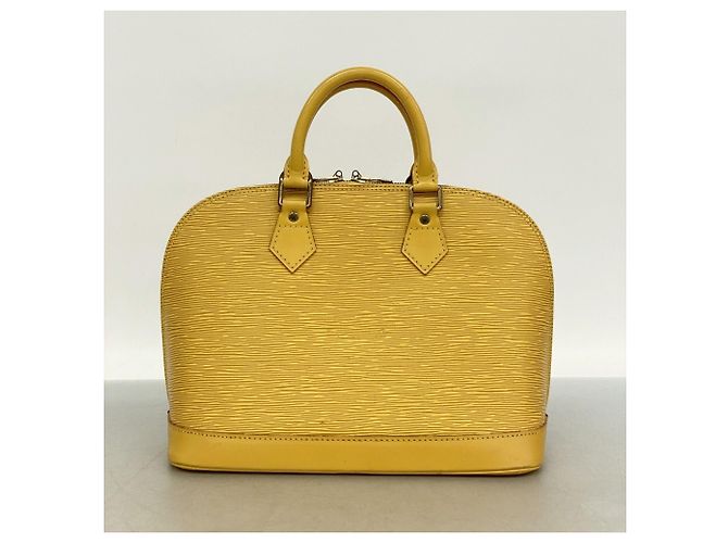 Bolso Louis Vuitton Alma Epi Amarillo - vista 10