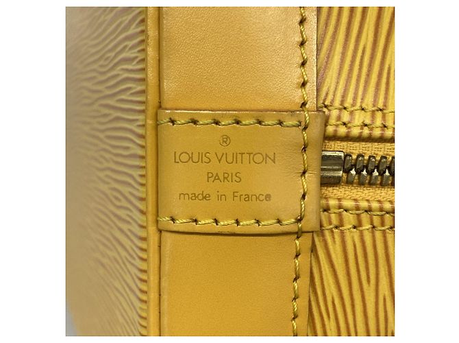 Bolso Louis Vuitton Alma Epi Amarillo - vista 5