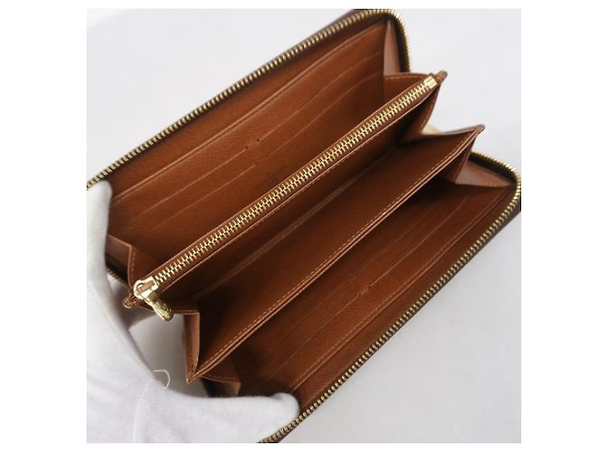 Louis Vuitton Monogram Zippy Wallet Braun - Ansicht 3