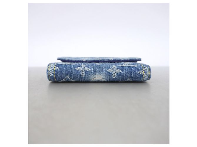 Louis Vuitton Tri-fold Wallet in Blue Denim Blau - Ansicht 2