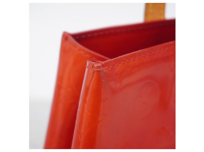 Borsa Louis Vuitton Vernis Lead PM Rosso - vista 10