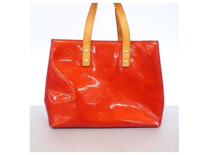 Borsa Louis Vuitton Vernis Lead PM Rosso - vista 12
