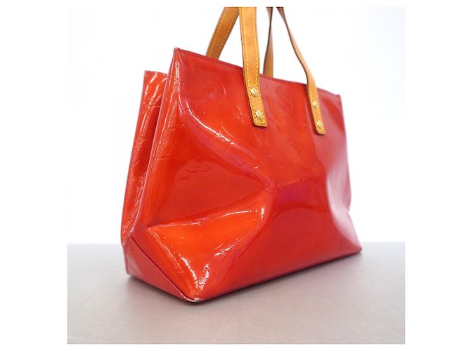 Borsa Louis Vuitton Vernis Lead PM Rosso - vista 2