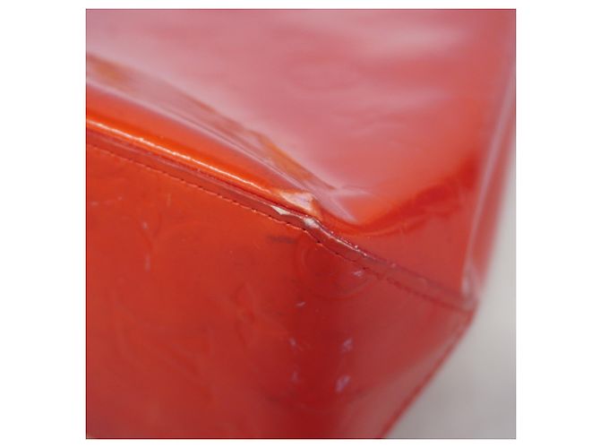Borsa Louis Vuitton Vernis Lead PM Rosso - vista 6