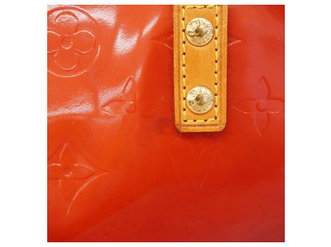Borsa Louis Vuitton Vernis Lead PM Rosso - vista 7