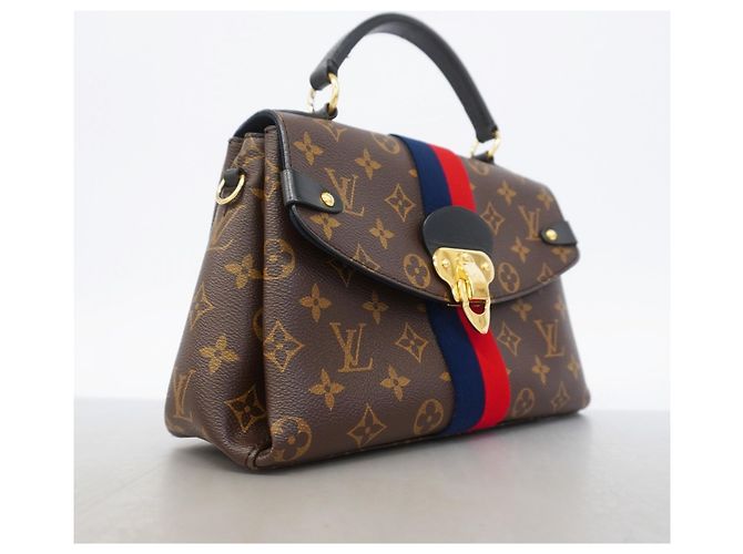 Borsa Louis Vuitton Monogram Georges BB Marrone - vista 2