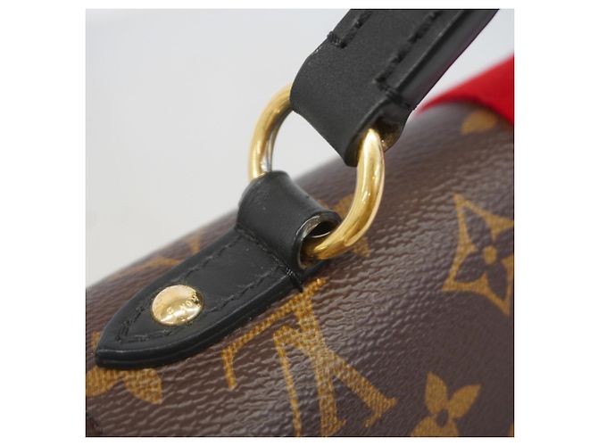 Borsa Louis Vuitton Monogram Georges BB Marrone - vista 9