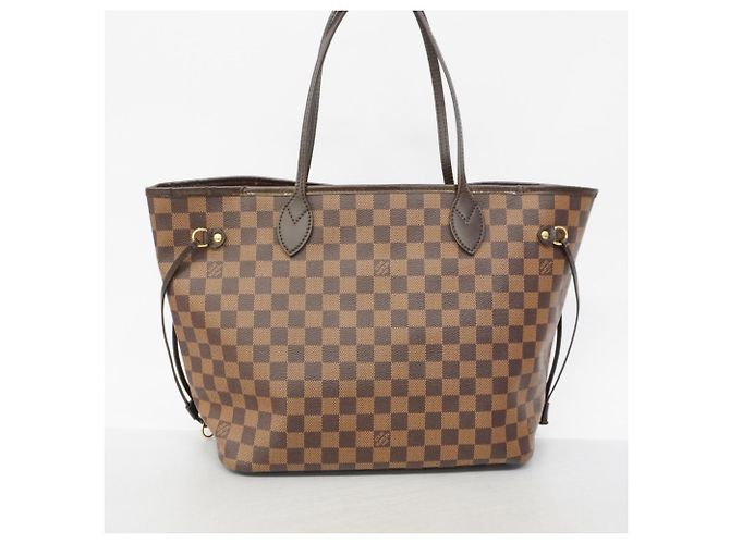 Borsa Tote Louis Vuitton Damier Neverfull MM Damier ebene - vista 10