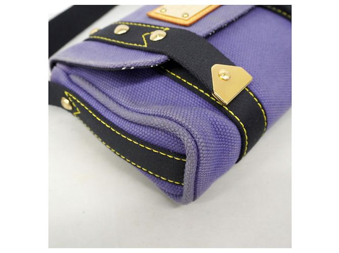 Borsa a Spalla Louis Vuitton Antigua Sac Lava Blu - vista 6
