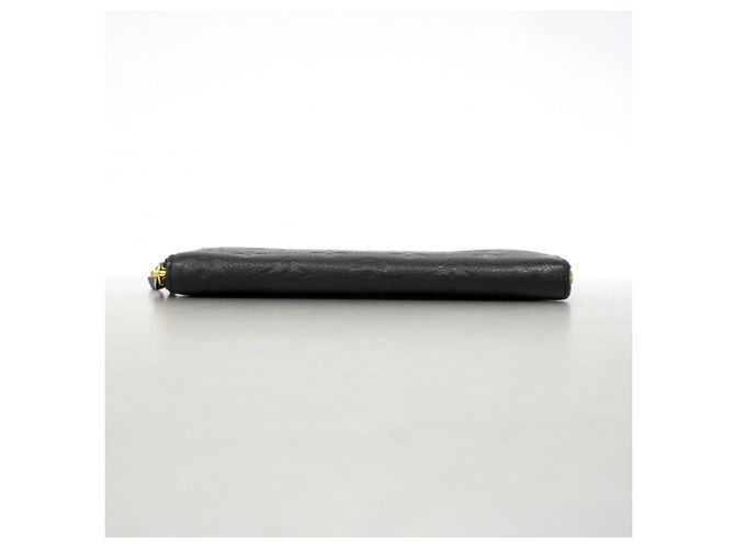 Louis Vuitton Monogram Empreinte Clemence Long Wallet Schwarz - Ansicht 3
