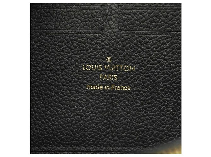 Louis Vuitton Monogram Empreinte Clemence Long Wallet Schwarz - Ansicht 5