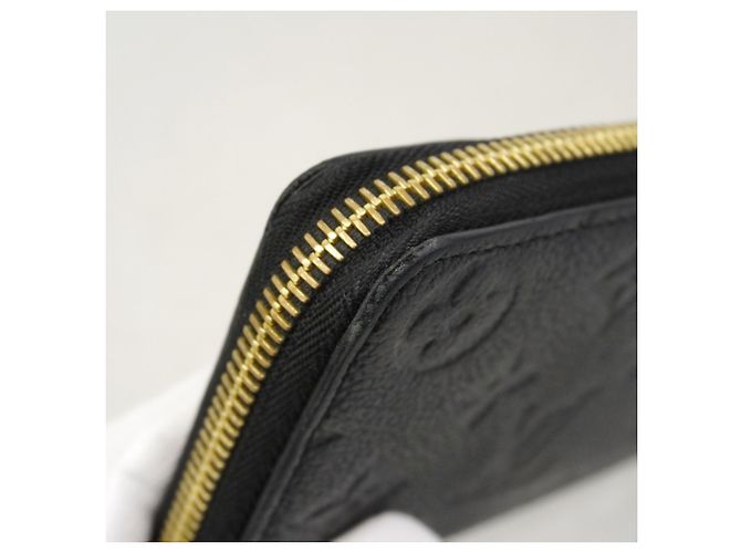 Louis Vuitton Monogram Empreinte Clemence Long Wallet Schwarz - Ansicht 7