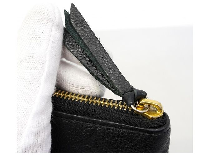 Louis Vuitton Monogram Empreinte Clemence Long Wallet Schwarz - Ansicht 8