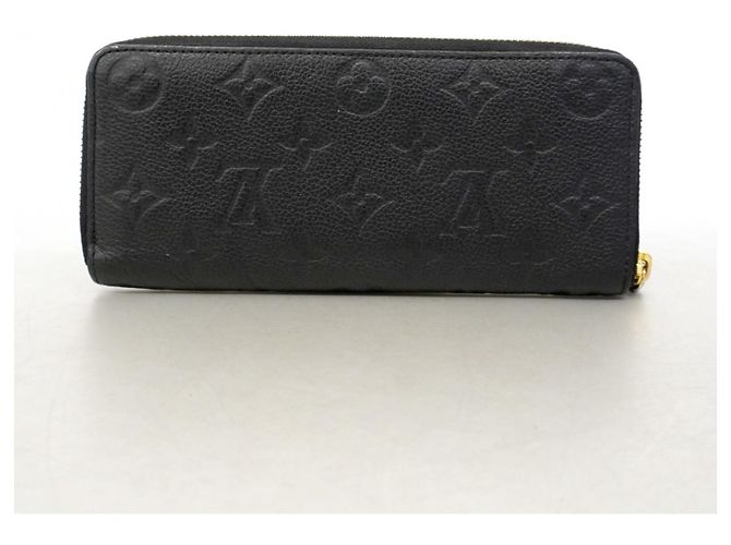 Louis Vuitton Monogram Empreinte Clemence Long Wallet Schwarz - Ansicht 9