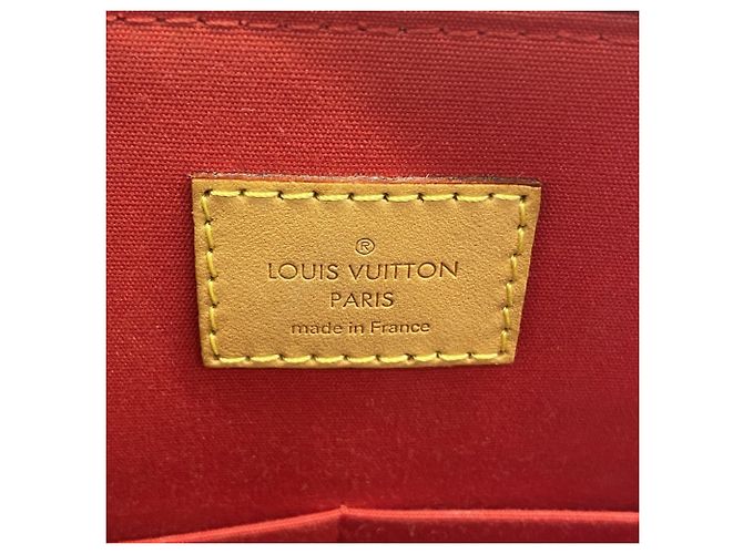 Borsa Louis Vuitton Alma PM Vernis Fuschia - vista 5