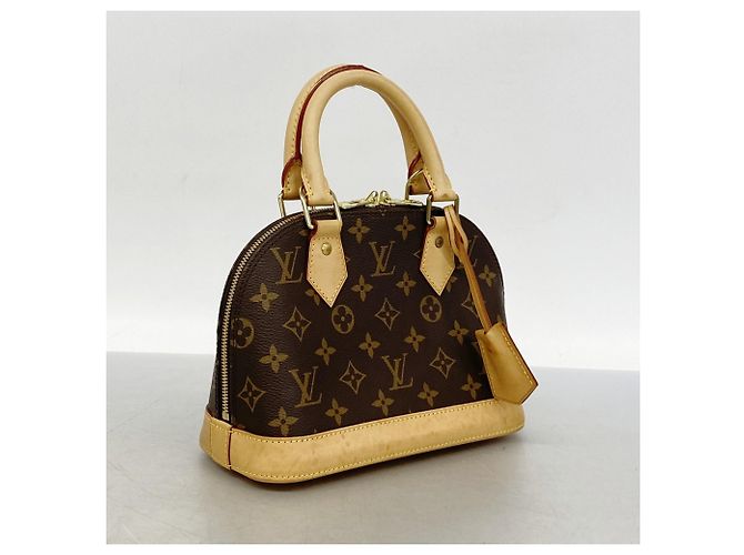 Borsa Louis Vuitton Alma BB Monogram Marrone - vista 2