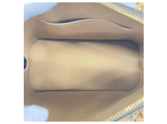 Borsa Louis Vuitton Alma BB Monogram Marrone - vista 4