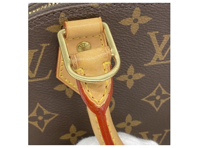 Borsa Louis Vuitton Alma BB Monogram Marrone - vista 6