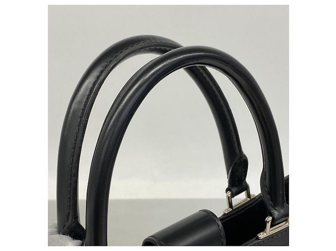 Borsa Louis Vuitton Epi Cléber MM Nero - vista 10