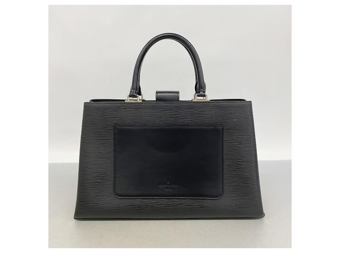 Borsa Louis Vuitton Epi Cléber MM Nero - vista 11