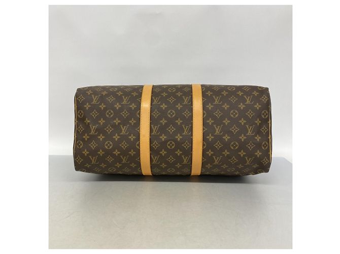 Borsa Boston Louis Vuitton Monogram Keepall 50 Marrone - vista 3