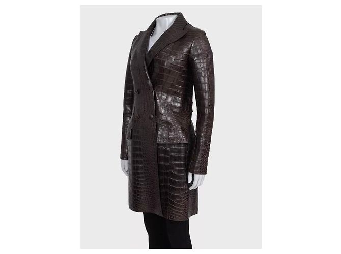 Cappotto in pelle Valentino - IT 38 Usato - vista 2
