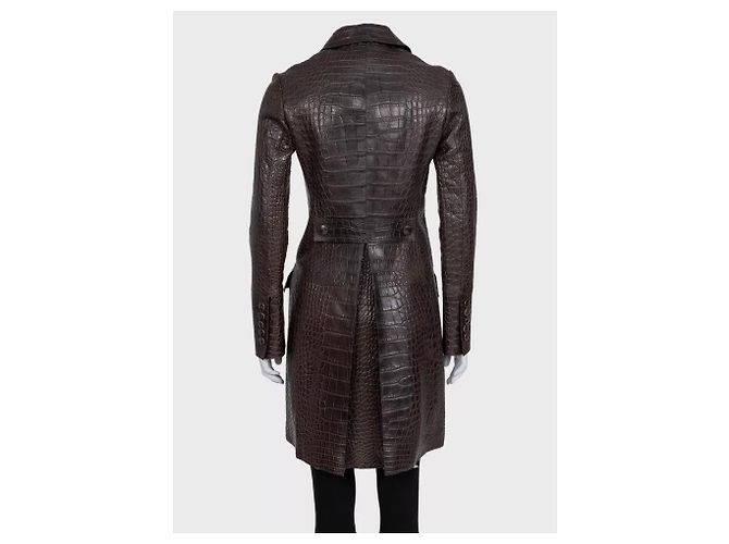 Cappotto in pelle Valentino - IT 38 Usato - vista 3