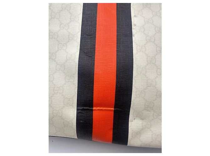 Gucci GG Supreme Monogram Shopper Schwarz Rot Beige - Ansicht 4