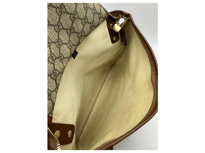 Borsa a tracolla Gucci GG Monogram Marrone Monogramma - vista 5
