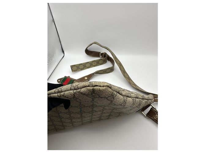Borsa a tracolla Gucci GG Monogram Marrone Monogramma - vista 6